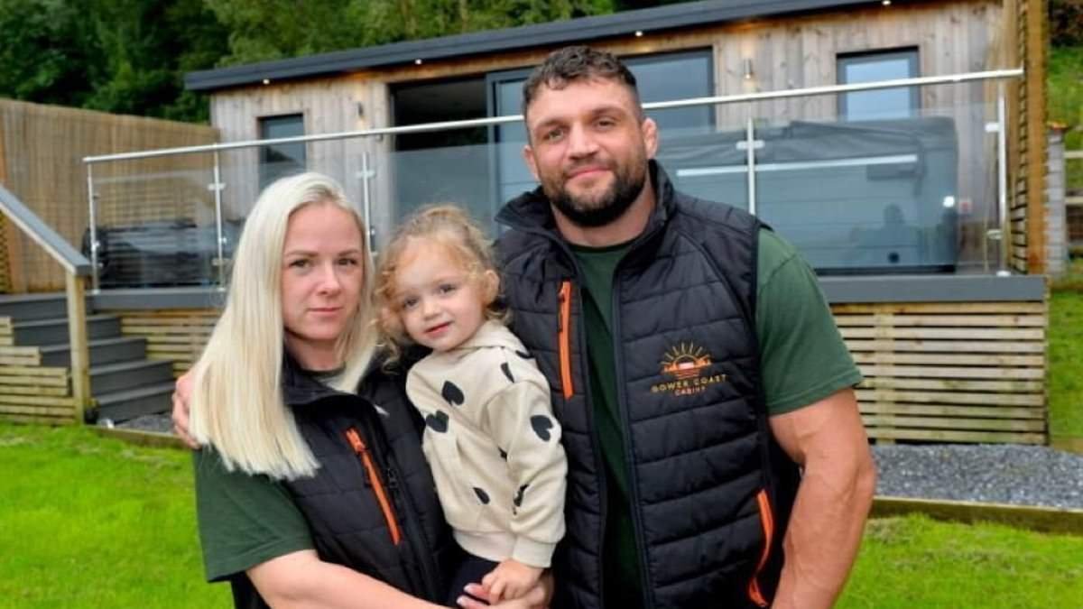 Father still refuses to demolish £195-a-night luxury cabins built without planning permission - despite enforcement notice to pull them down