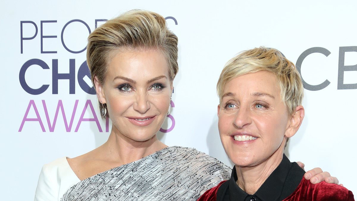 Ellen DeGeneres submits plans for stables at her flood-hit £22million Cotswolds farm - insisting she and wife Portia want it to be their 'long term home' despite failed sale attempt