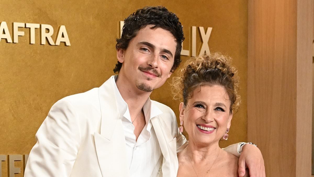 Timothee Chalamet brings his mom as his date to Actor Awards 2026... as girlfriend Kylie Jenner skips red carpet
