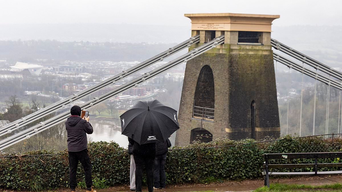 Floody hell! Dozens of warnings issued across the UK as yellow weather alert is put in place