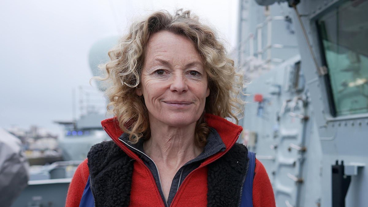 CHRISTOPHER STEVENS review: All aboard as Kate Humble swaps badgers for hunting Russian subs