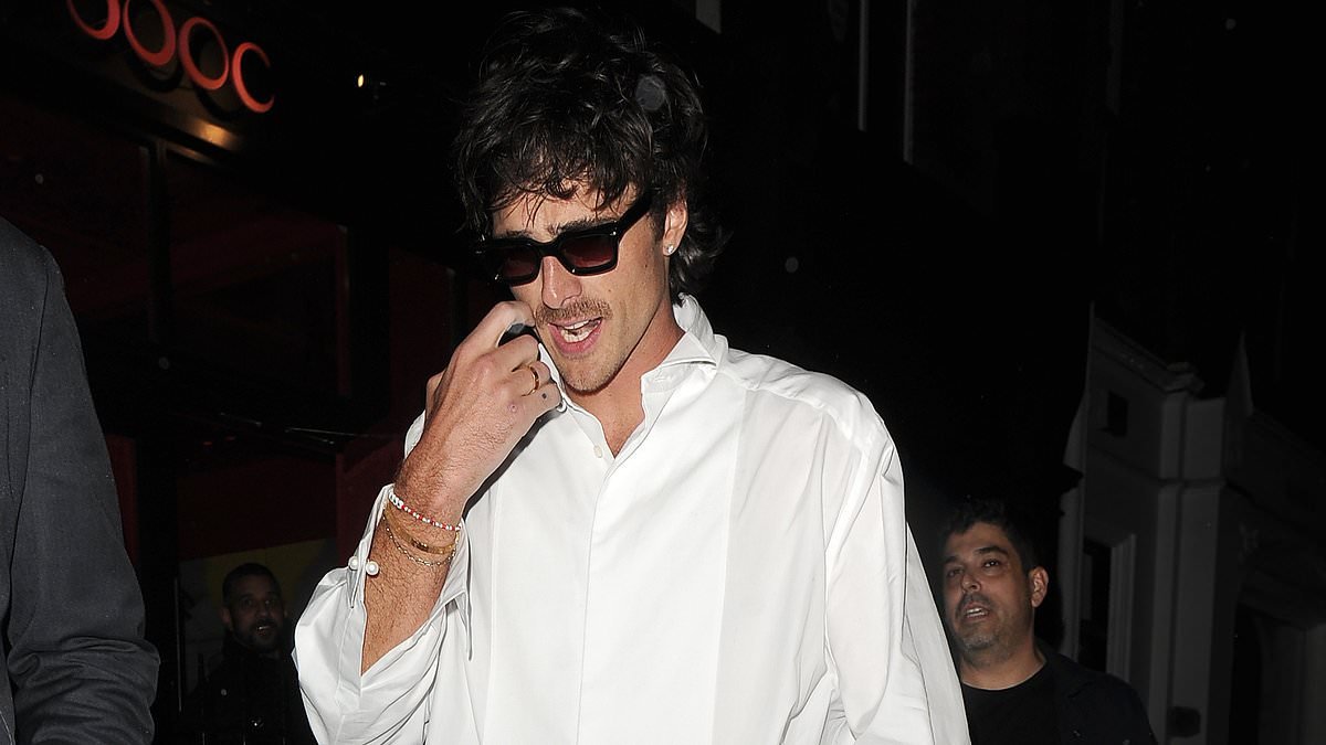 Heathcliff heartthrob Jacob Elordi leaves Wuthering Heights after-party at 3am with model Madi Fogg - weeks after being spotted with on-off girlfriend Olivia Jade