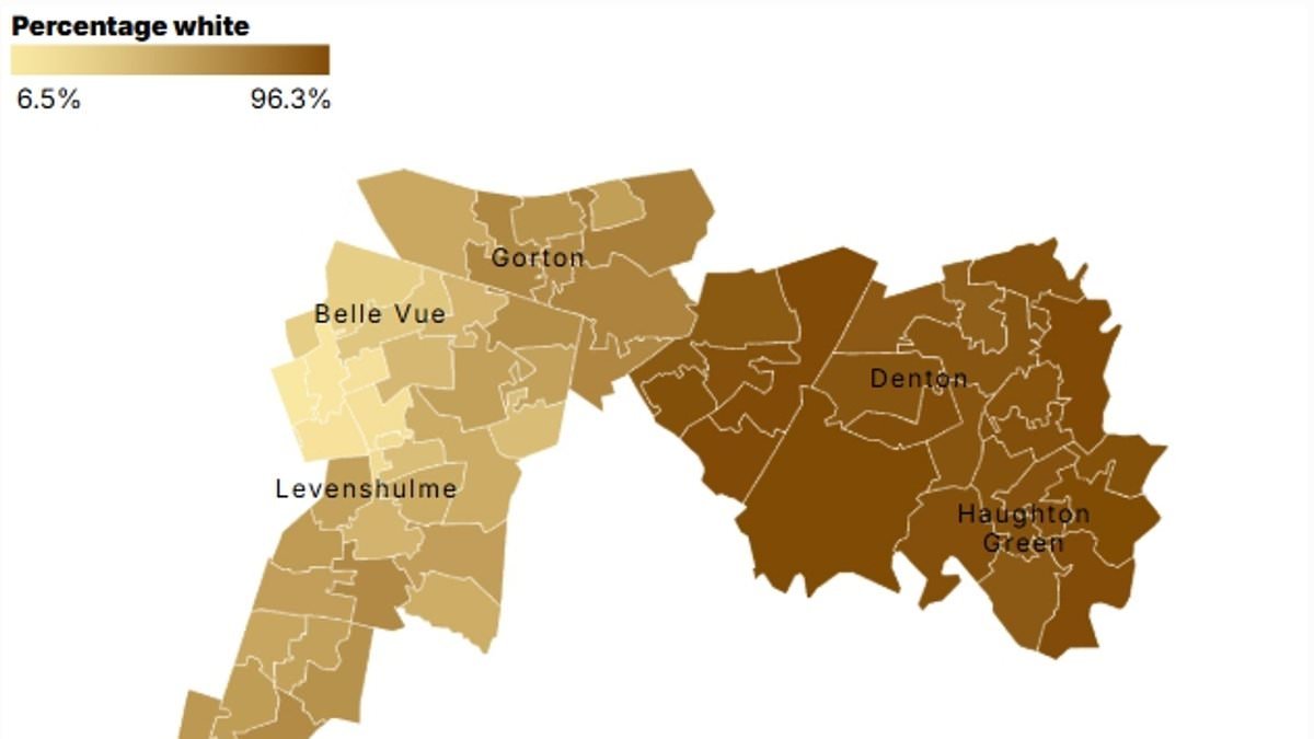 A study of divided Britain? How the Gorton & Denton constituency is split on ethnicity, religion and deprivation