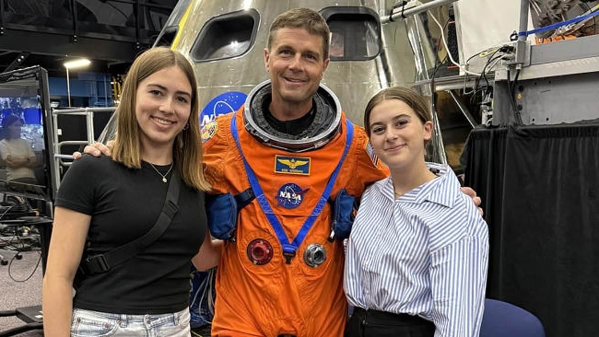 NASA astronaut discusses death plans with daughters before Artemis II moon launch