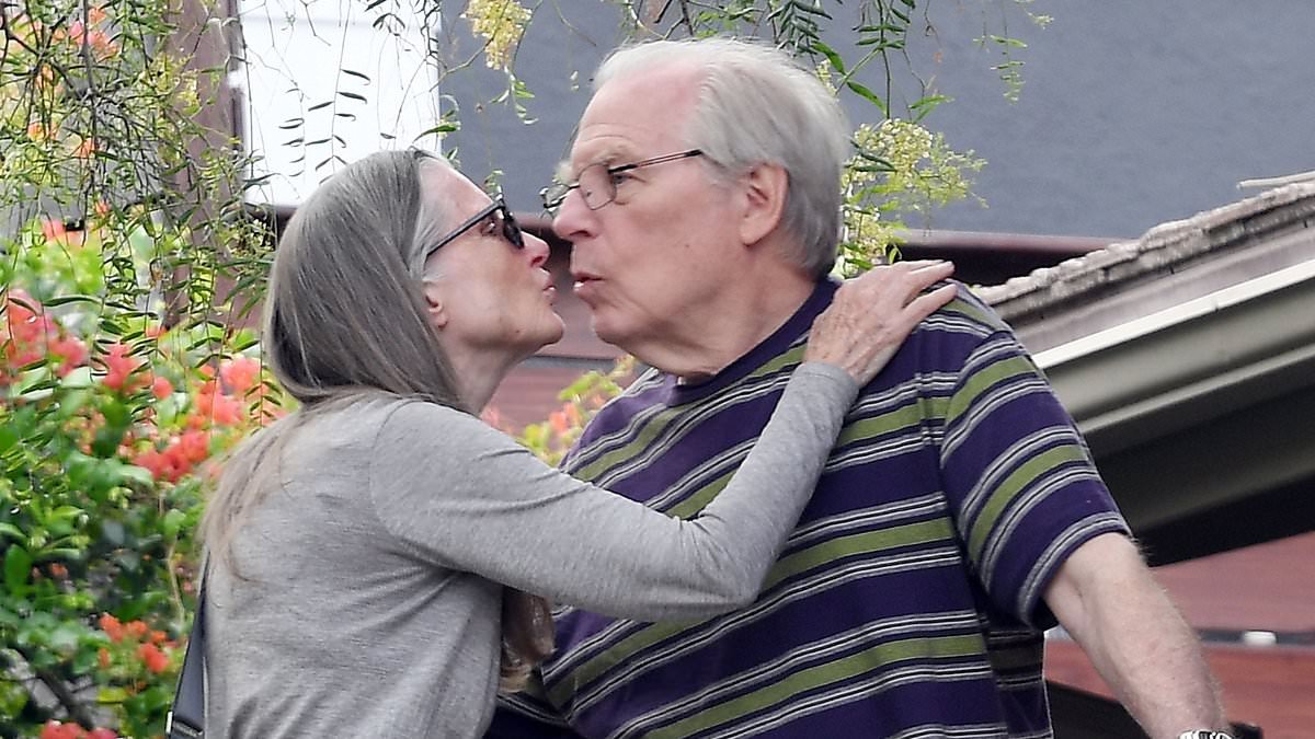 70s sitcom star and SNL icon kisses his Netflix star wife of 26 years during rare outing