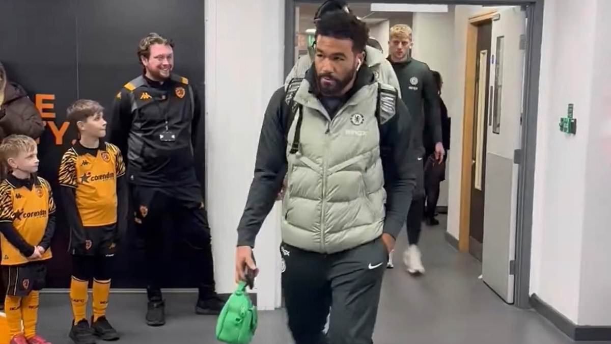 'Arrogant' Chelsea stars under fire for completely ignoring excited young Hull City mascots