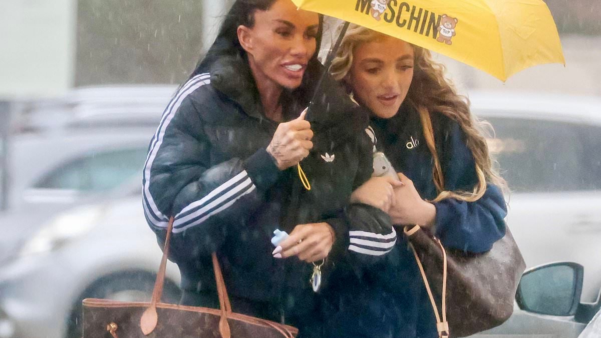 Frail Katie Price looks unrecognisable as she reunites with daughter Princess Andre, 18, after her reality show caused a vicious feud