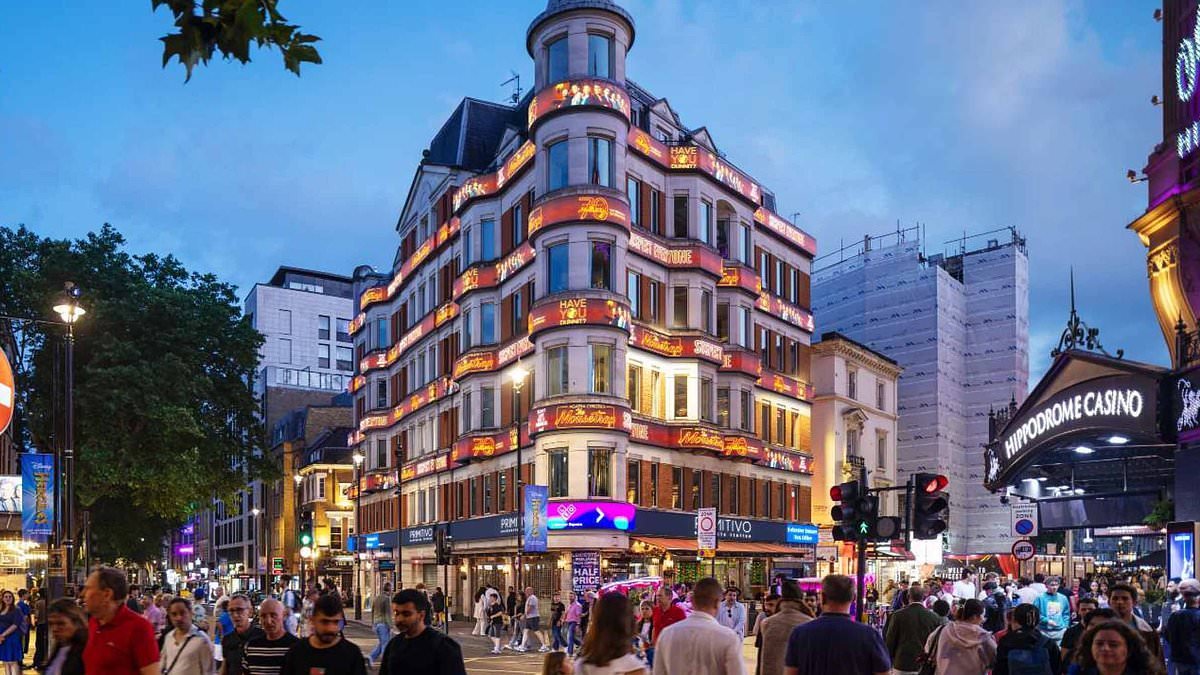Plans to put up LED panels 'fitting for Disneyland Paris' in Leicester Square are rejected after local complained it would become a 'no-go' area for people with visual difficulties