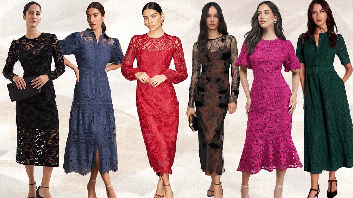 Kate Middleton's go-to lace dresses are perfect for date night and evening events - here's where to shop them on the high street