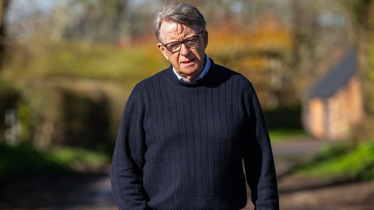 Shamed Mandelson 'made more than £1.5m selling lobbying firm's shares' before it collapsed over his Epstein ties