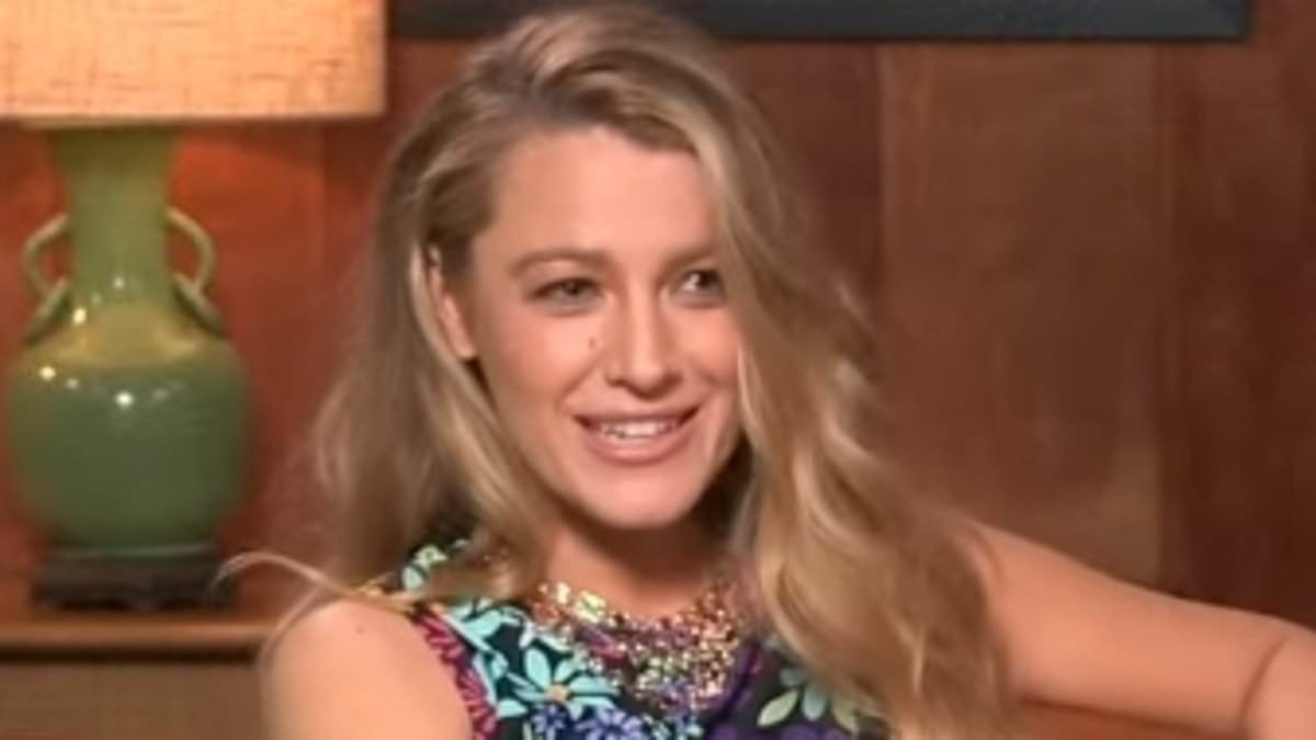 Blake Lively squirms in resurfaced interview probing intimate on-set moment SHE initiated with Justin Baldoni... as her sexual harassment case crumbles