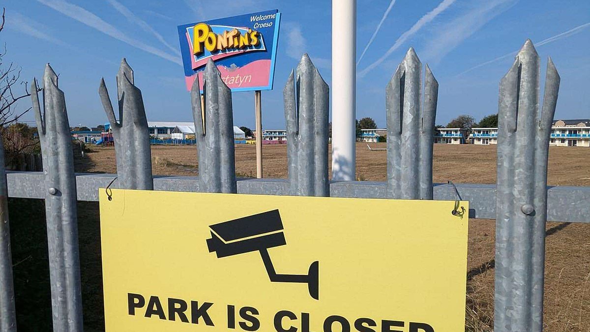 Inside the abandoned Pontins holiday park where squawking seagulls have replaced thousands of tourists