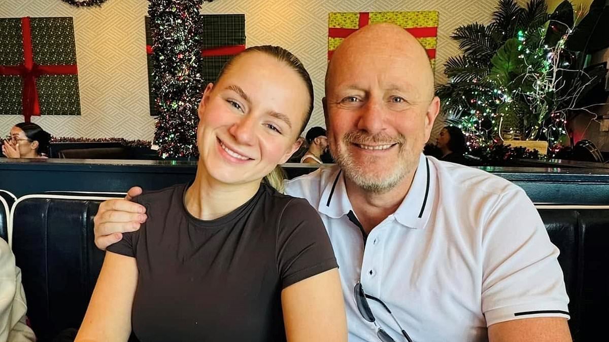 British father who shot dead his daughter, 23, when she visited his Texas home tells inquest he was 'showing her his gun' when it went off and claims he wasn't drunk
