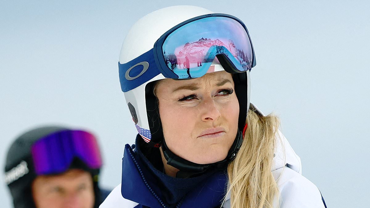 Ski legend Lindsey Vonn's leg is BROKEN after brave Olympic comeback ended in horror crash and airlift to hospital