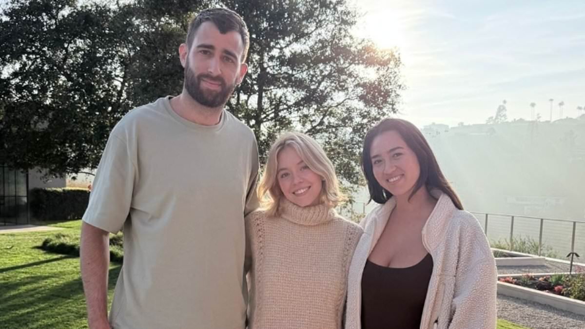 Sydney Sweeney embraces freed Israeli hostages in emotional show of support