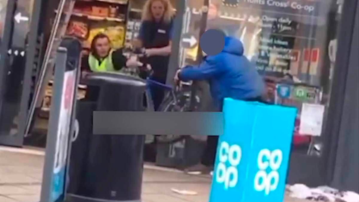 Supermarket staff face being sacked for intervening with brazen shoplifters as they raid shelves