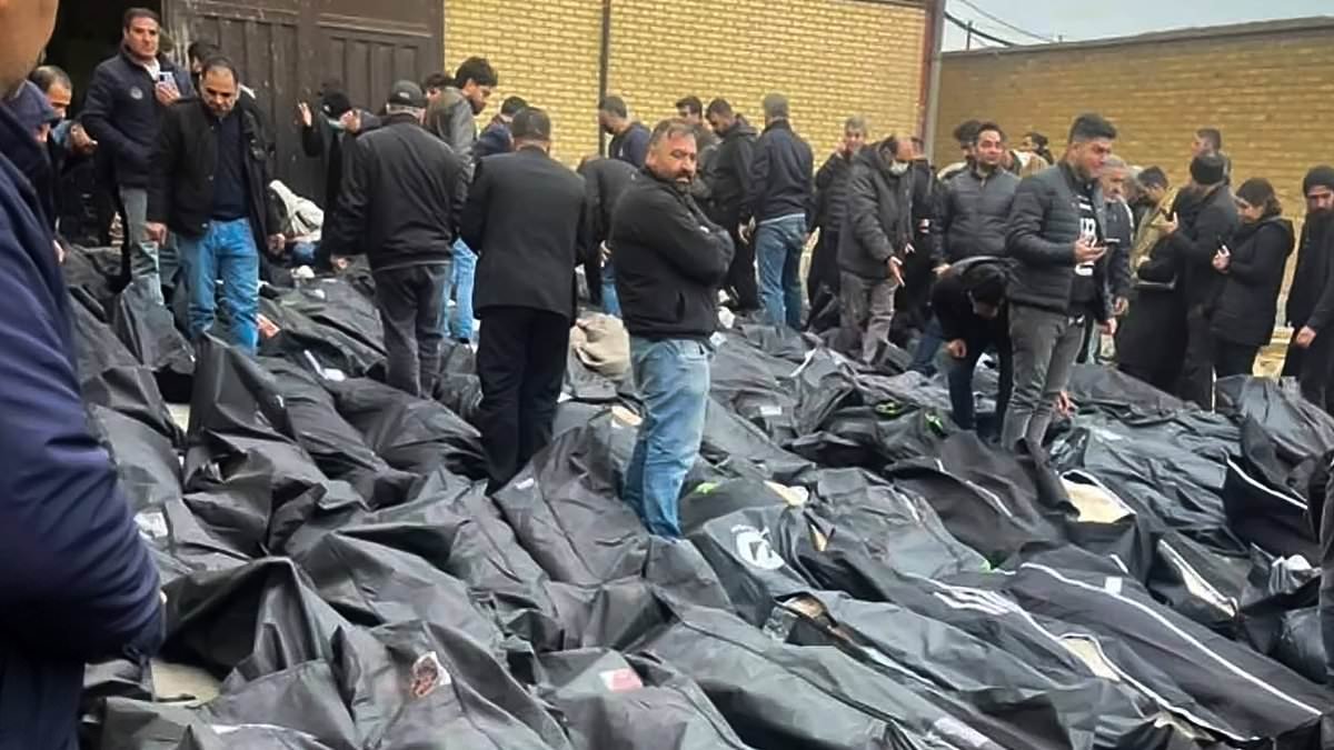 Women 'raped and mutilated for standing up to Iran's regime - with their bodies burned to hide the evidence'