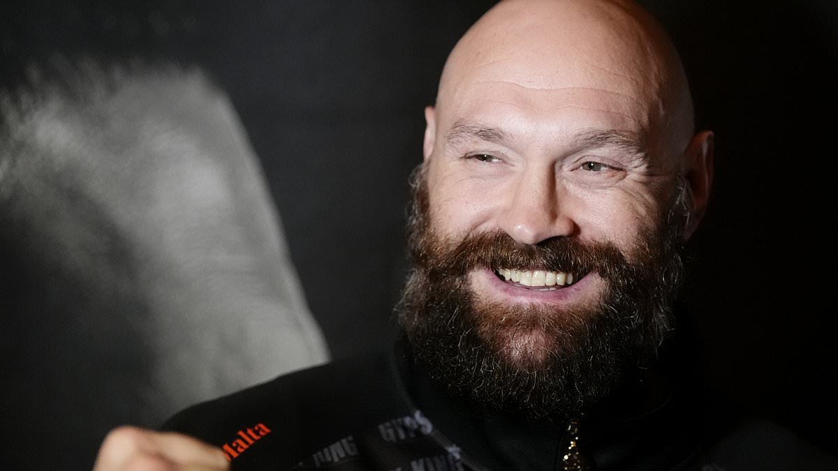 Tyson Fury is back (again!): Heavyweight announces shock fight against Russian, 36, with rival Anthony Joshua's return still unknown after death of close friends in car crash