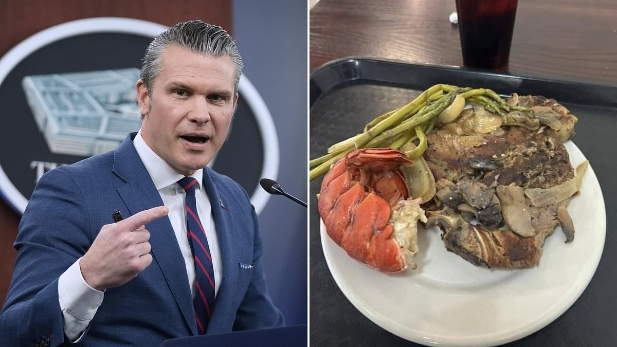 Furious US troops erupt at CNN's $20m steak and lobster claims as grim photos expose reality
