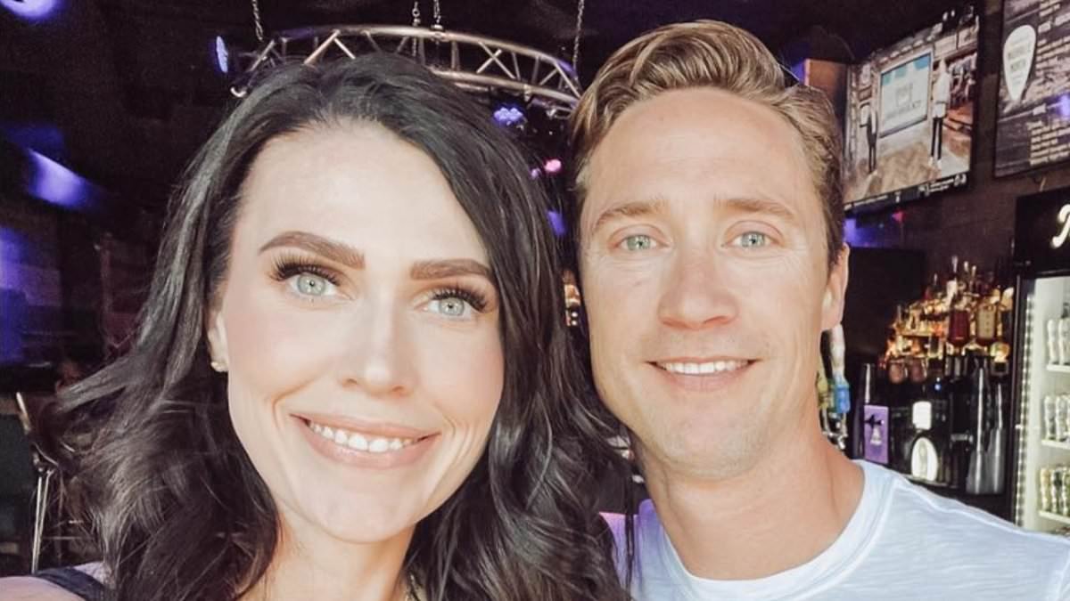 Husband watched in horror over security camera as wife's ex burst into their stunning home and stabbed her to death, police say