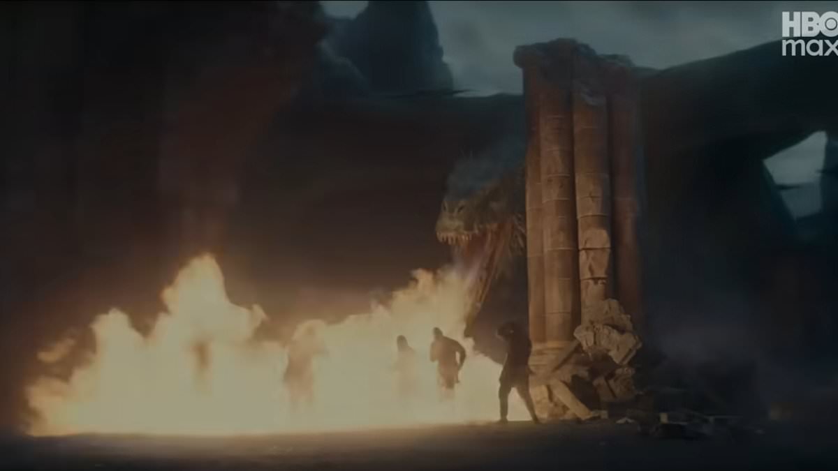 House Of The Dragon fans cheer 'now we're talking!' after VERY violent season three trailer - with warring soldiers butchered and burned alive in breathtaking battles