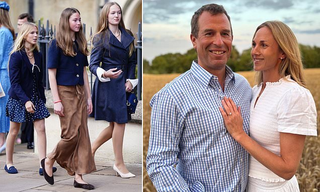Truth behind Peter Phillips's blended family: His NHS nurse fiancee's ex-father-in-law reveals the bitter rift that led to her first marriage breakdown