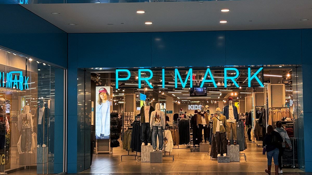 Primark owner blames Christmas sales slump on 'difficult clothing market'