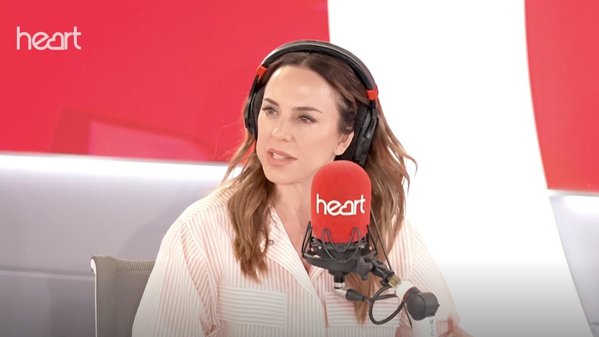 Awkward moment Amanda Holden brings up Beckham family feud to Mel C as singer says she 'won't be talking' about bandmate Victoria's drama