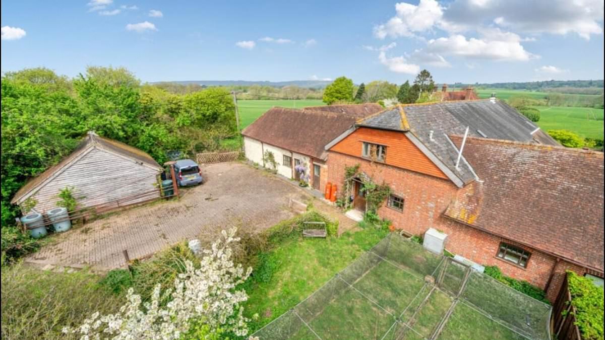 Quaint farmhouse goes on sale for £600k... but there's a catch in the small print that might make buyers think twice