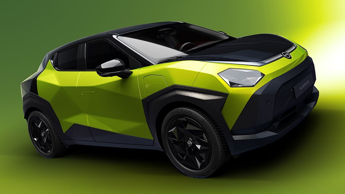 Nissan's electric Juke revealed with futuristic new look - and it will be built in Britain