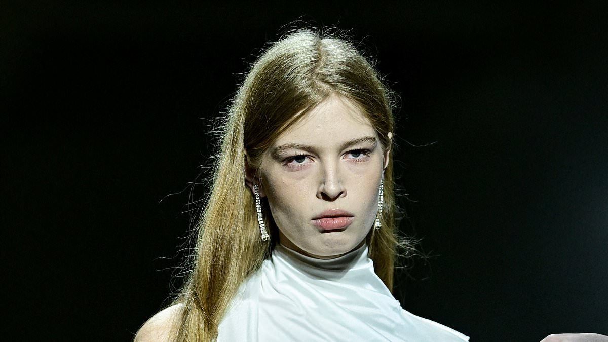 Elon Musk's transgender daughter Vivian wears silky gown to walk in Milan Fashion Week