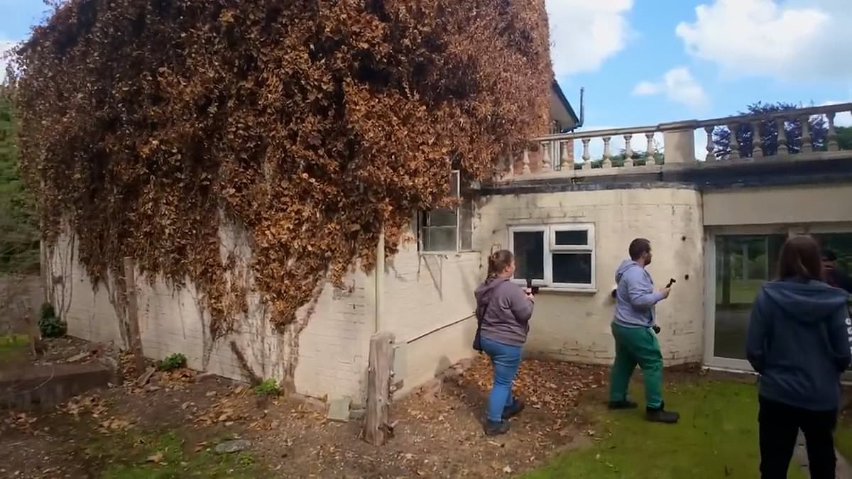 Police investigating multiple raids at Sir Bruce Forsyth's abandoned £5.7m mansion on ultra exclusive Surrey estate