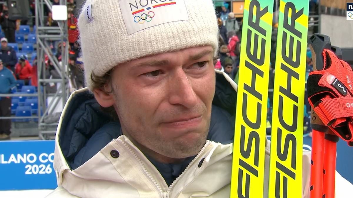 'Hurt' girlfriend of Winter Olympics medal-winner who used his post-race interview to publicly admit to cheating on her RESPONDS - and it's not the 'happy ending' he hoped for