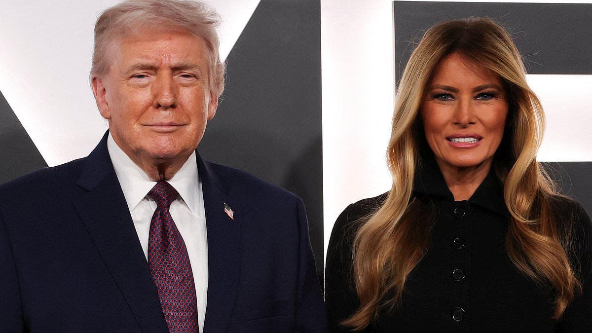 It's the MAGA Oscars! Melania and Donald Trump arrive at First Lady's star-studded movie premiere