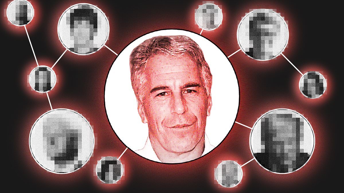 Every detail of Jeffrey Epstein's massive web of influence uncovered in the Mail's interactive Deep Dive into hundreds of surprising connections