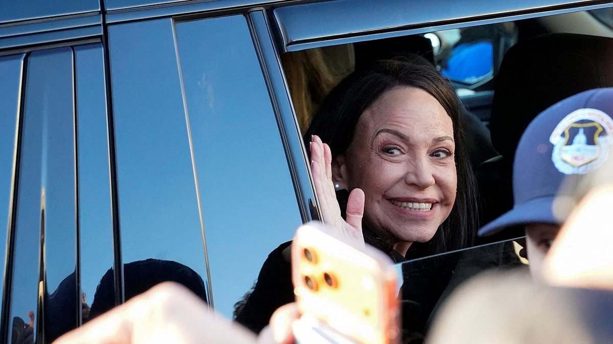 Venezuela's Machado gifts Trump Nobel Peace Prize