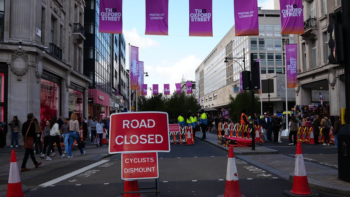 Oxford Street to be pedestrianised despite fears it will turn shopping district into 'gang and shoplifting hotspot'