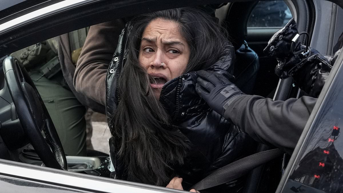 Woman dragged from car while allegedly blocking ICE agents in Minnesota after shooting of Renee Good