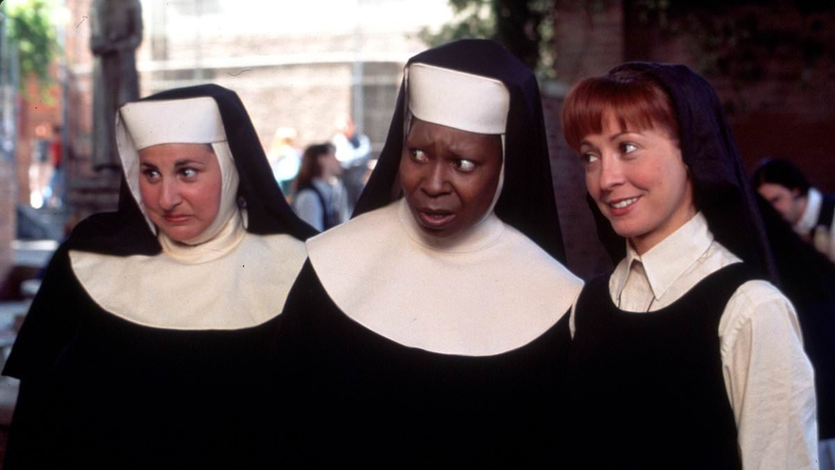 The cast of Sister Act look totally different now! Stars of iconic film take adorable group photo 33 years after hit musical's release