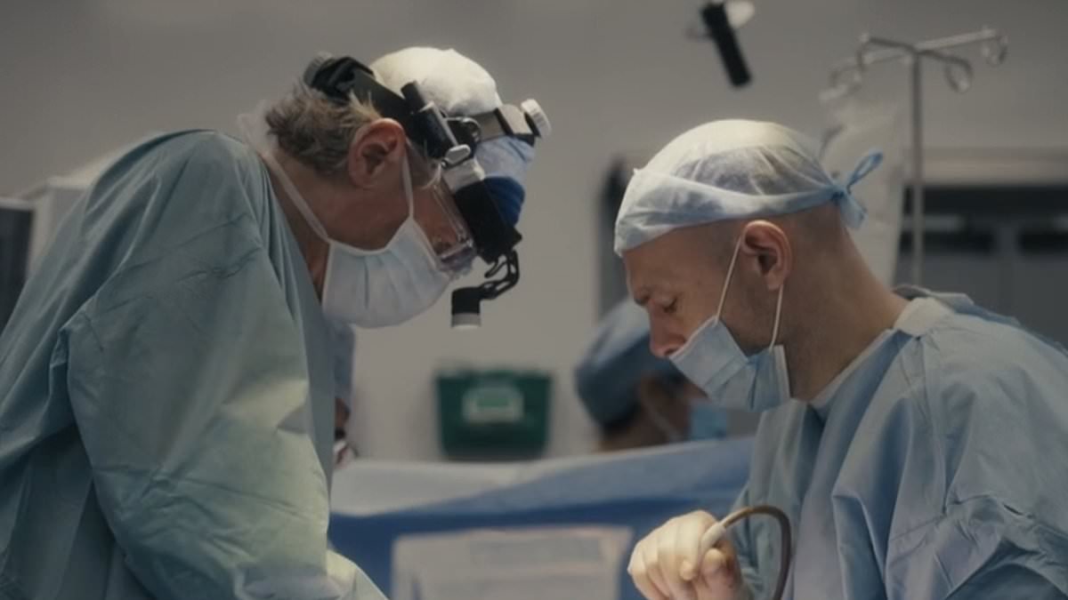 'Phenomenal' new hospital documentary leaves viewers 'crying within three minutes' as surgeon battles to save woman's life in scenes that make 24 Hours In A&E look tame