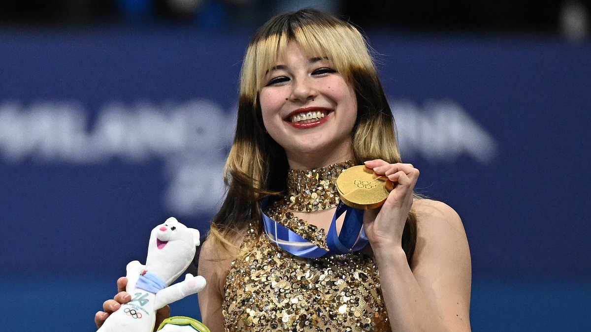 Alysa Liu finally ends America's 24-year wait for a Winter Olympics figure skating gold medal as she wins nerve-shredding final