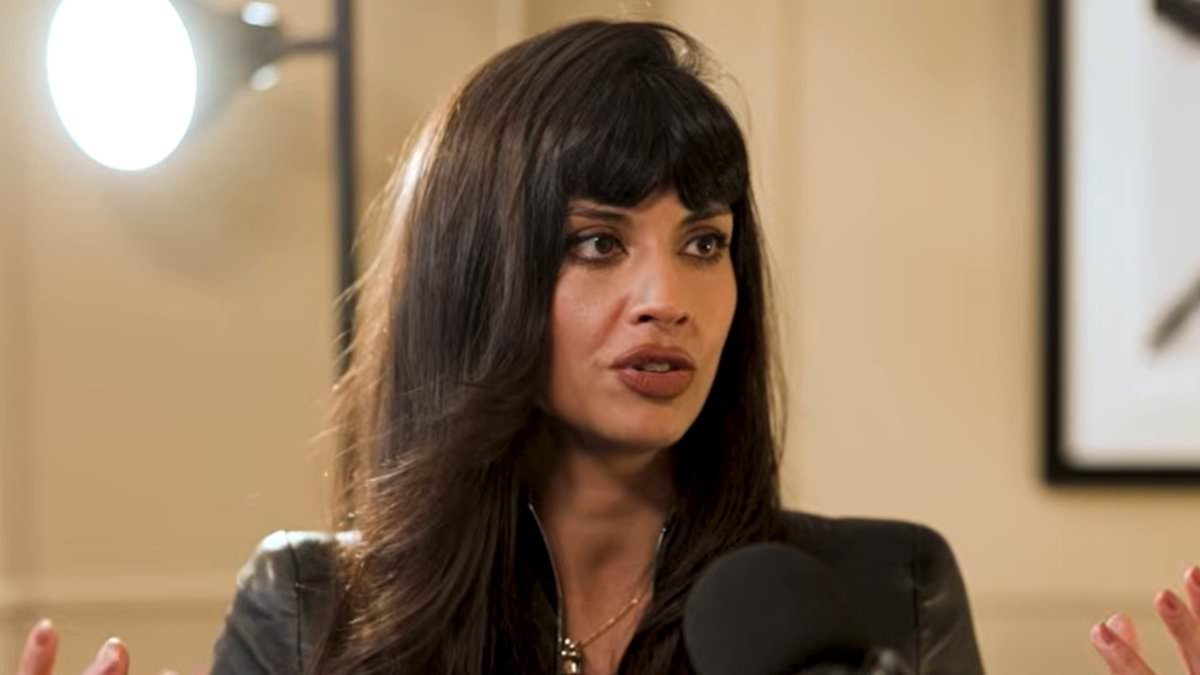 Jameela Jamil gives a rare insight into her 11-year relationship with James Blake as she says he's a 'real man' but brands men who identify as 'macho' the 'most fragile sh** I've ever seen'