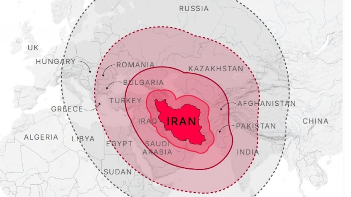 Iran 'is down to its last 1,000 missiles after using most of its ammunitions to bombard the region'