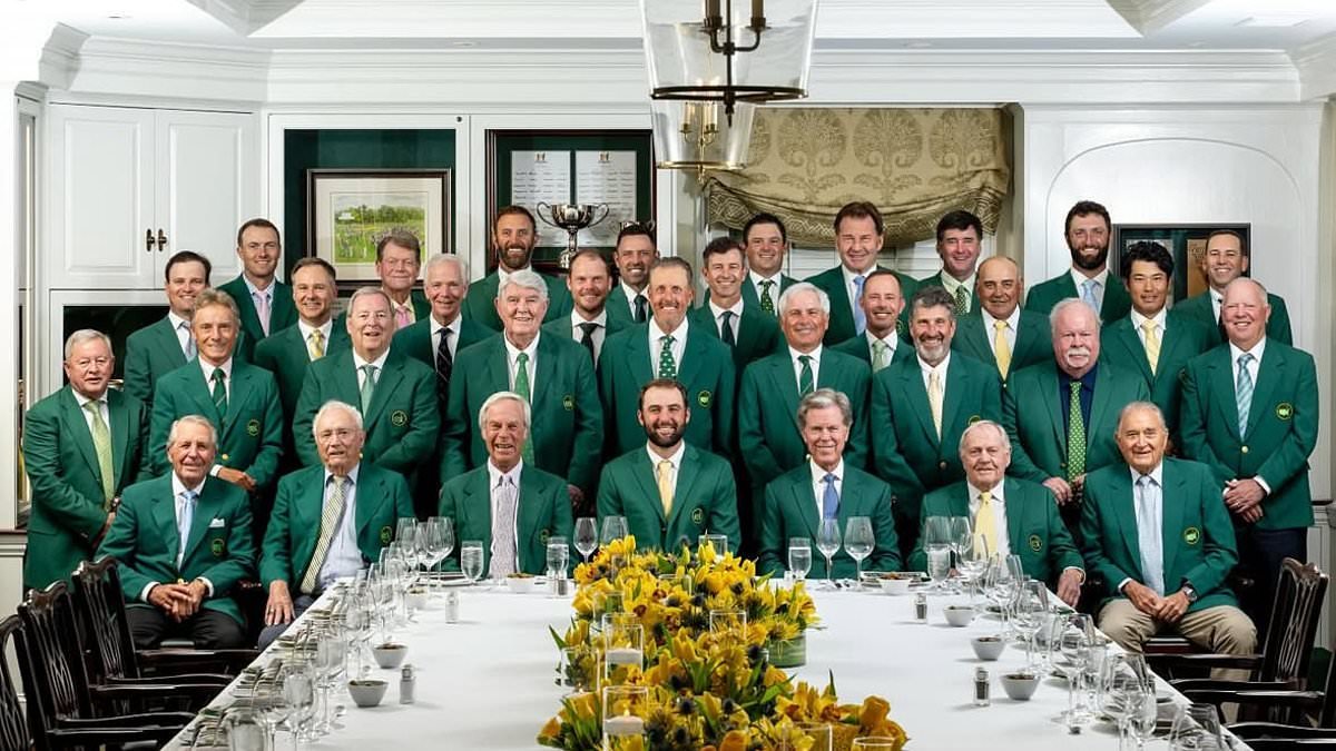 'I asked Scottie if he was trying to kill us all': The secrets of the Masters champions dinner - 'brutal' menu choices, schoolyard pacts and risque jokes, all spilled by the chosen few who got sport's most exclusive invite to RIATH AL-SAMARRAI