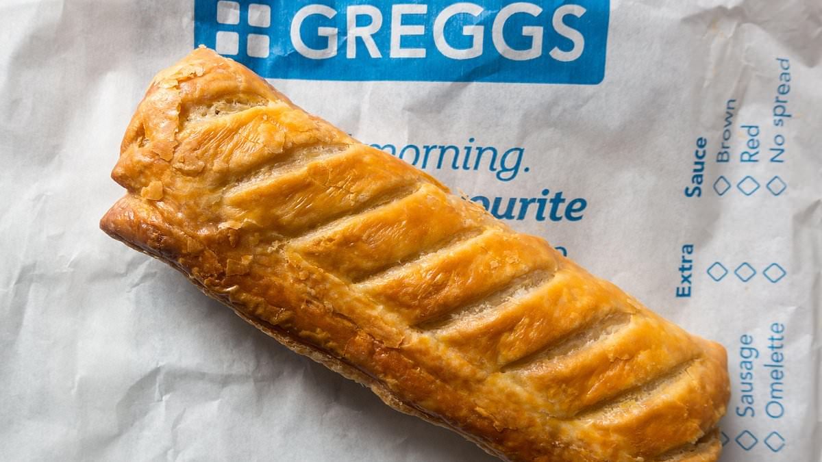 Greggs blames Rachel Reeves' minimum wage and National Insurance hikes for £1.35 sausage rolls as bakery warns of further price hikes