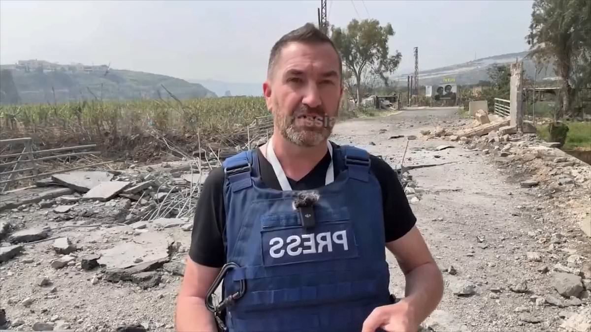 British journalist Steve Sweeney claims Israel was 'trying to kill him' in targeted airstrike to 'silence him'