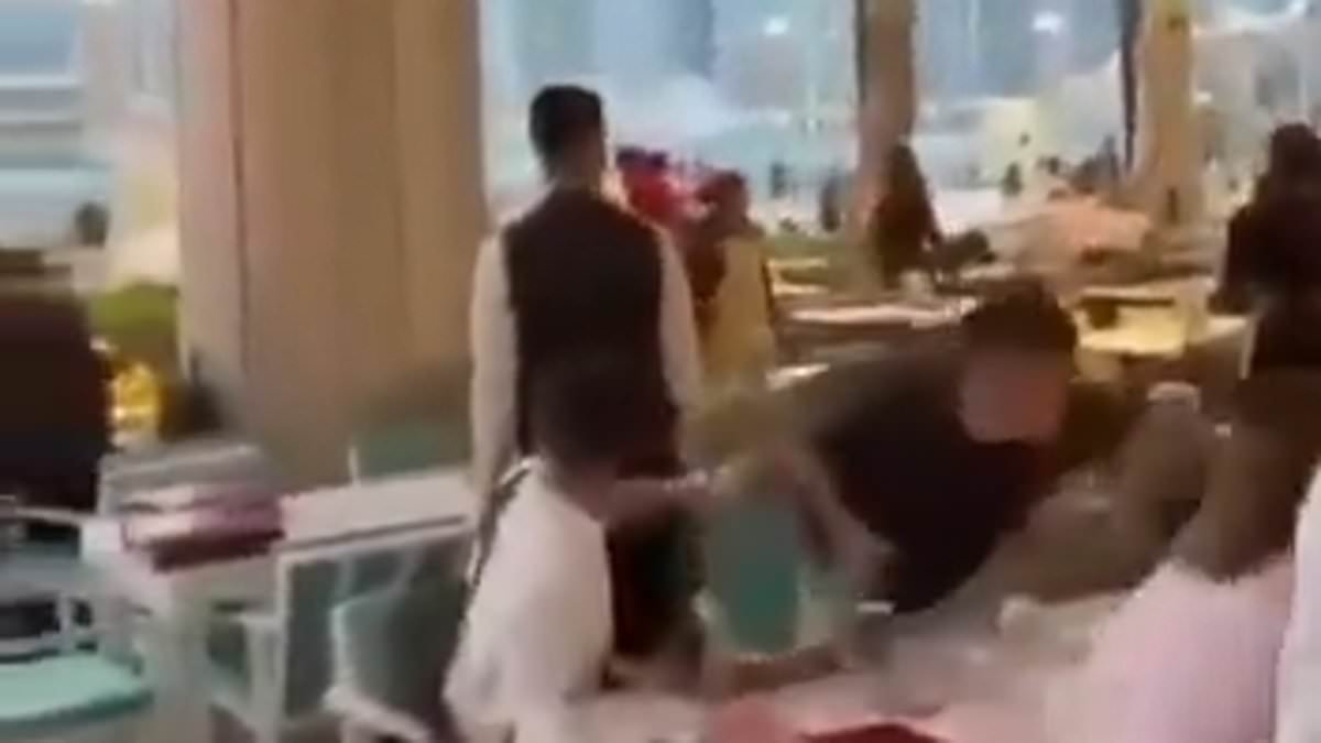 Five days of chaos in Dubai: From tourists 'grabbing their Hermes and Chanel bags' as they run to shelters to influencers going from 'terrified' to mysteriously praising the efficiency of UAE air defences