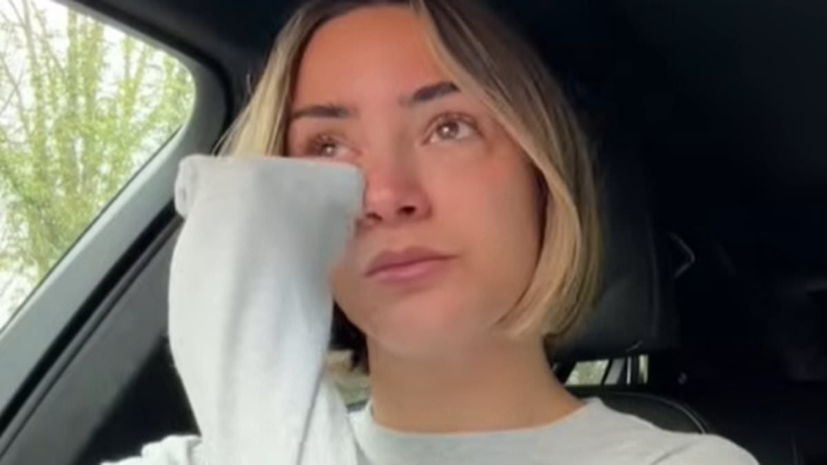 Frankie Bridge breaks down in tears as she reveals agonising dilemma over sending severely dyslexic son Carter, 10, to an 'expensive' specialist school far away from home