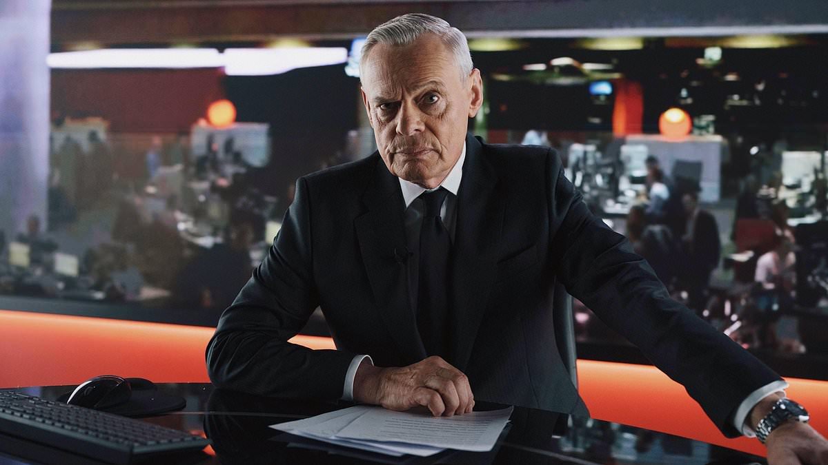 Martin Clunes is praised for 'career defining performance' as Huw Edwards in harrowing drama charting disgraced newsreader's predatory grooming of a teenage boy