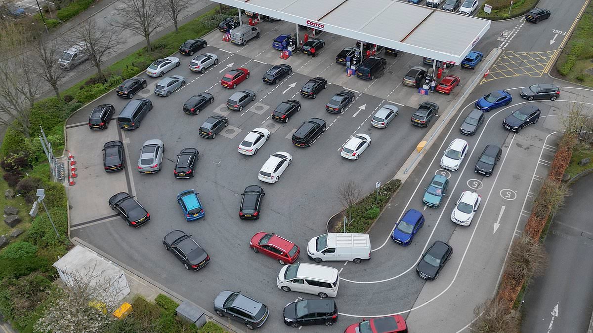 How the Iran war has sent prices soaring as filling a car hits £100, mortgage rates near 6% and experts reveal which foods will be worst affected